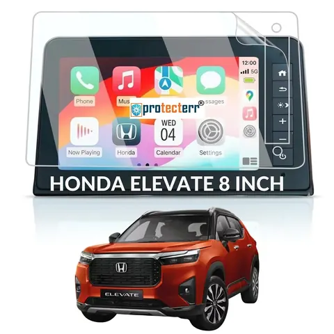 Honda Elevate V & VX 8 inch Screen Protector — fitted to the Honda Elevate V & VX infotainment display
